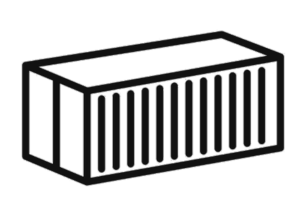 empty container